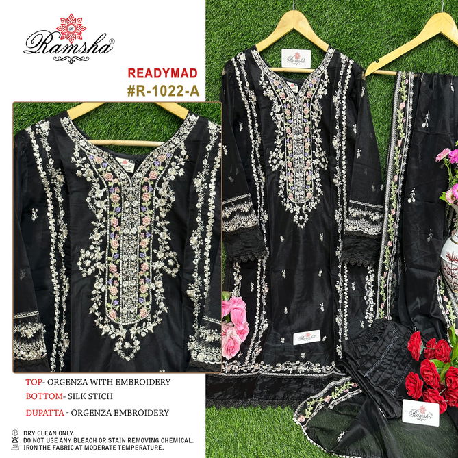 Ramsha R 1022 A To D Pakistani Readymade Catalog
